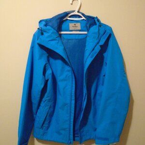 WIND RIVER OUTFITTING CO HYPER-DRI MENS SIZE SMALL BIGHT BLUE WIND/RAIN JACKET